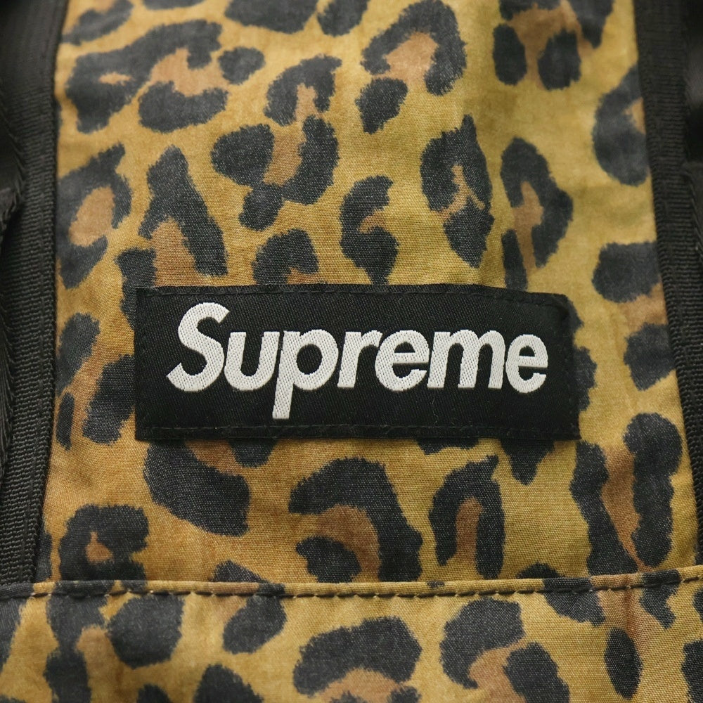 SUPREME(シュプリーム) 20AW Leopard Backpack Bag レオパード バックパック バッグ リュック イエロー/ブラック