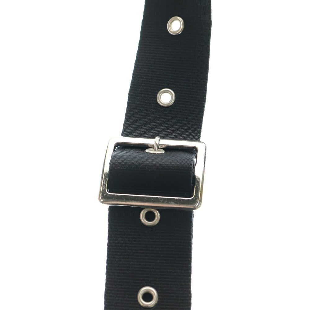 NOIR KEI NINOMIYA(ノワール ケイニノミヤ) レザーパーツ サスペンダー ハーネス ブラック レディース