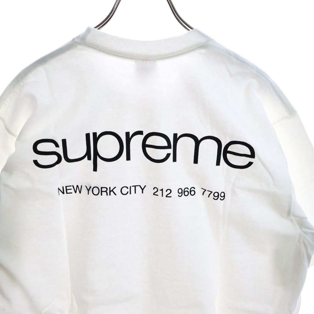 SUPREME(シュプリーム) 23AW Nyc Tee バックプリントTシャツ 半袖クルーネックカットソー ホワイト
