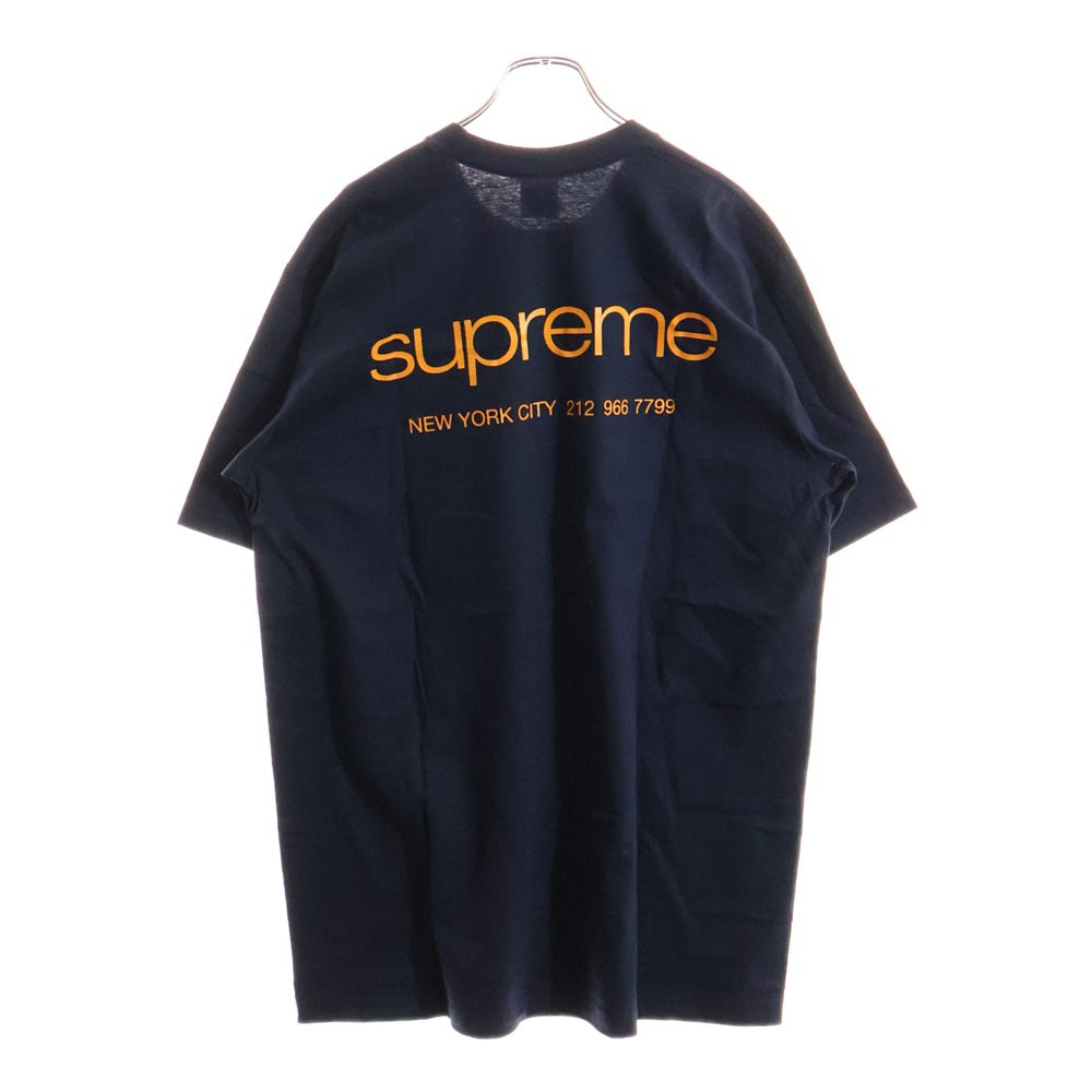 SUPREME(シュプリーム) 23AW Nyc Tee バックプリントTシャツ 半袖クルーネックカットソー ホワイト