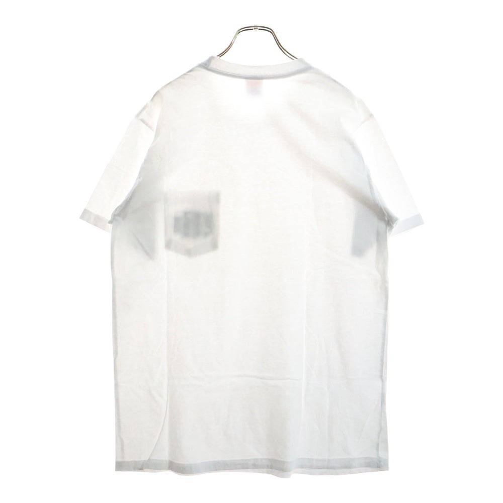 SUPREME(シュプリーム) 17SS Go Fuck Yourself Pocket Tee 胸刺繍 ポケットTシャツ 半袖クルーネックカットソー ホワイト