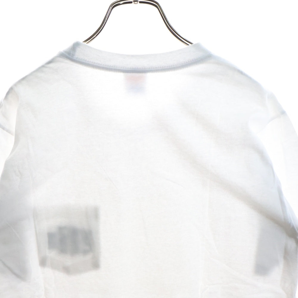 SUPREME(シュプリーム) 17SS Go Fuck Yourself Pocket Tee 胸刺繍 ポケットTシャツ 半袖クルーネックカットソー ホワイト