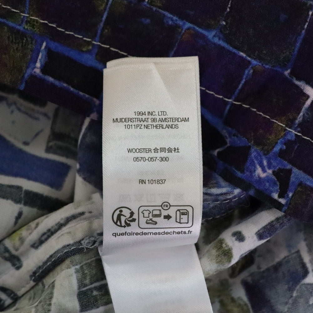 SUPREME(シュプリーム) 24SS Mosaic S/S Shirt モザイク総柄 半袖オープンカラーシャツ マルチカラー