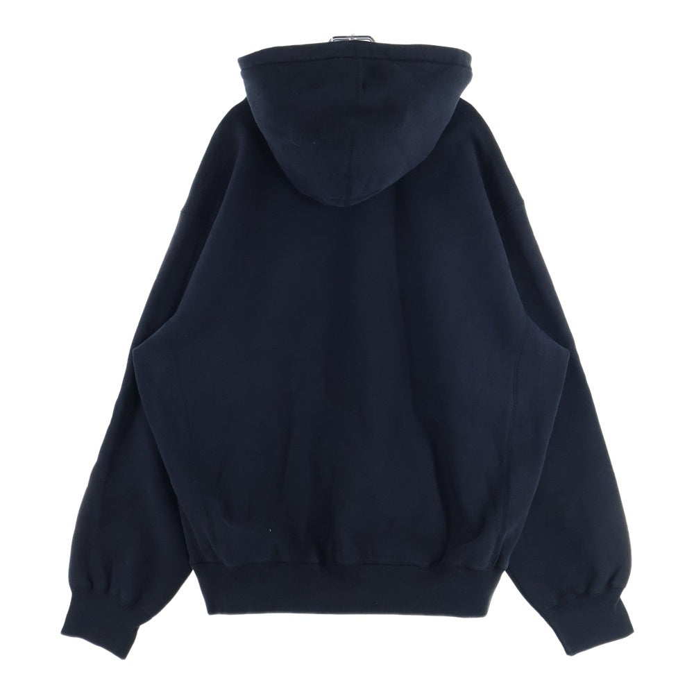 SUPREME(シュプリーム) 23AW Varsity Hooded Sweatshirt バーシティロゴ スウェットプルオーバーパーカー ブラック