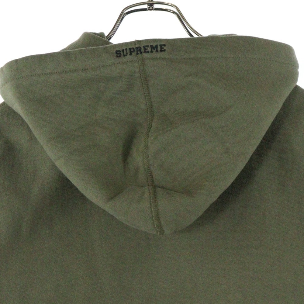SUPREME(シュプリーム) 16AW They Fuck You Up Hooded Sweatshirt メッセージプリント スウェットプルオーバーパーカー フーディー カーキ