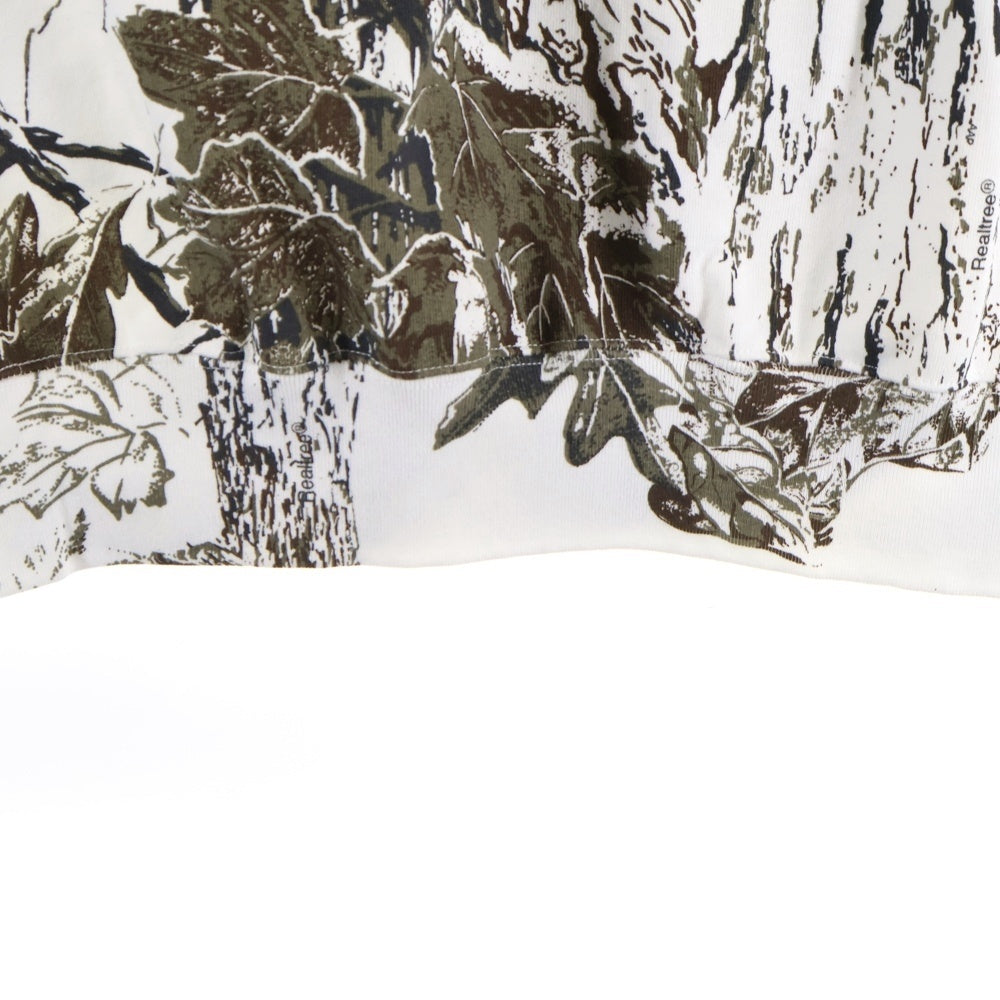 SUPREME(シュプリーム) 24SS Small Box Hooded Sweatshirt Snow Camo スノーカモ スモールボックスロゴ スウェットプルオーバーパーカーフーディー ホワイト/カーキ