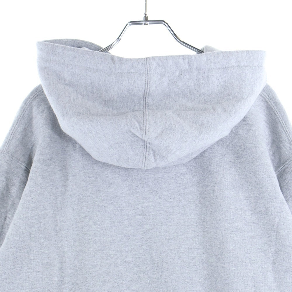 SUPREME(シュプリーム) 19SS Tag Logo Hooded Sweatshirt タグロゴ刺繍 スウェットプルオーバーパーカー フーディー グレー
