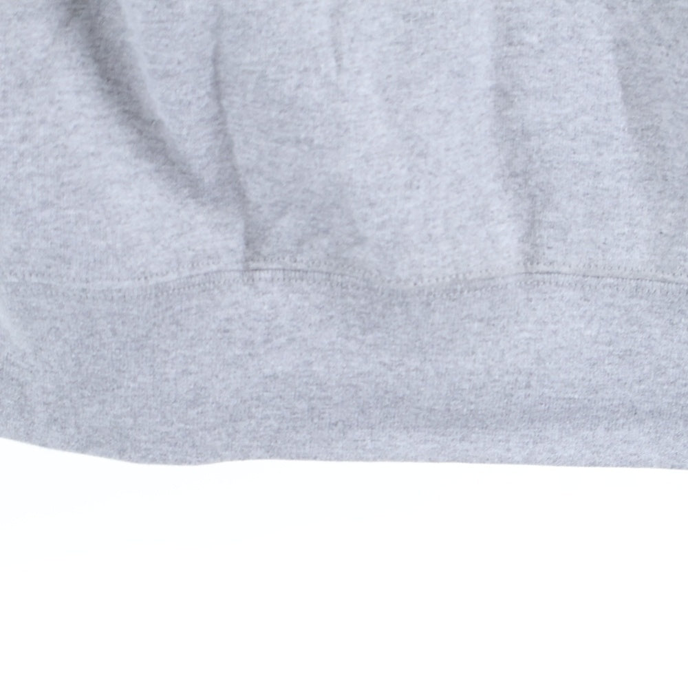 SUPREME(シュプリーム) 19SS Tag Logo Hooded Sweatshirt タグロゴ刺繍 スウェットプルオーバーパーカー フーディー グレー