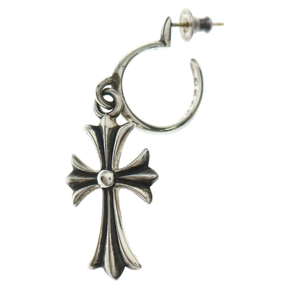 CHROME HEARTS(クロムハーツ) TINY CH CROSS タイニーCHクロス フープピアス シルバー BCA115