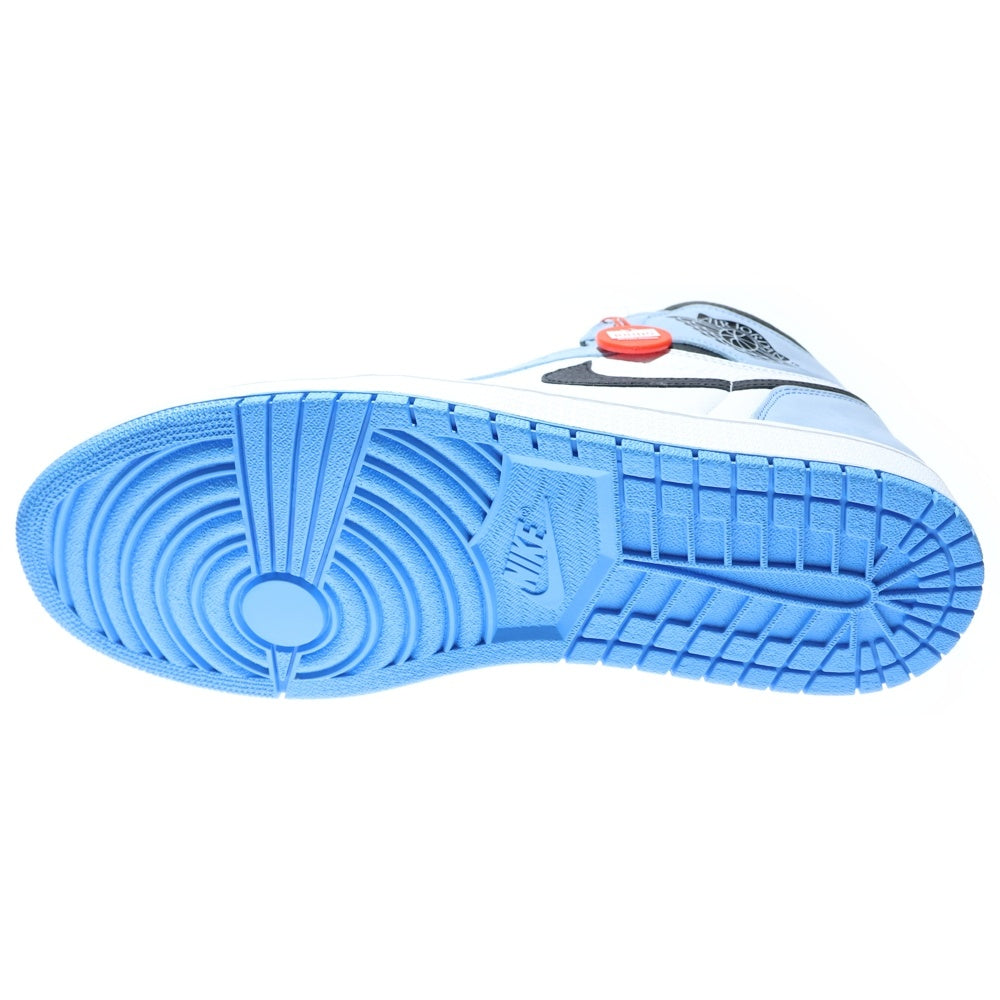 NIKE(ナイキ) AIR JORDAN 1 RETRO HIGH OG UNIVERSITY BLUE エアジョーダン1 レトロ ユニバーシティブルー ハイカットスニーカー ブルー US14/32cm 555088-134