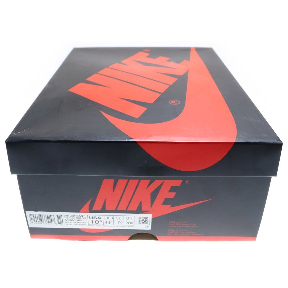 NIKE(ナイキ) AIR JORDAN 1 RETRO HIGH OG DARK MOCHA エアジョーダン1 レトロ ダークモカ ハイカットスニーカー ブラウン US10.5/28.5cm 555088-105