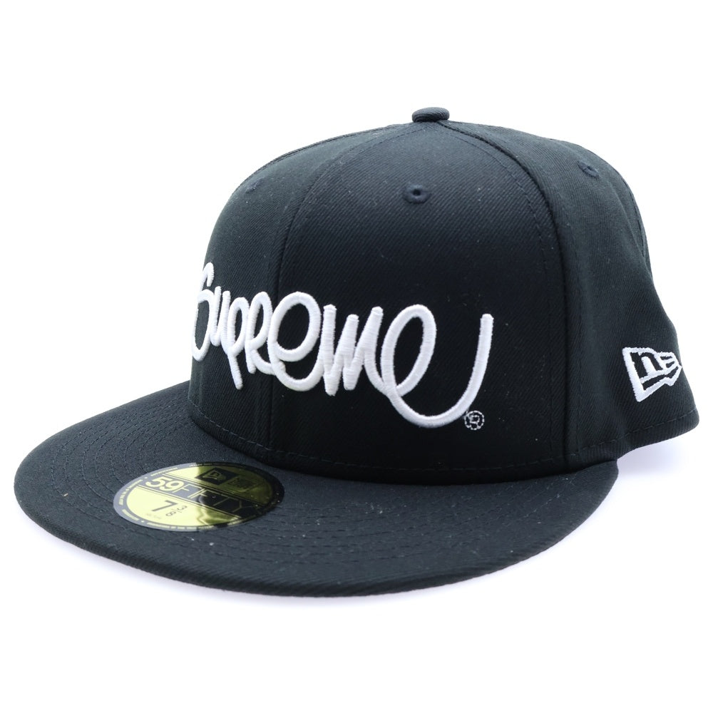 SUPREME(シュプリーム) 22SS ×New Era Handstyle ニューエラ ハンドスタイル ベースボールキャップ 帽子 ブラック