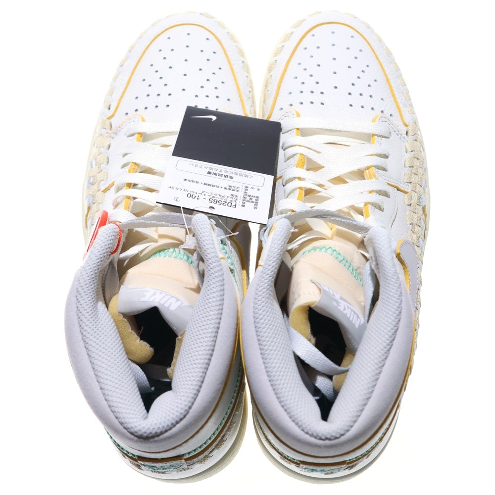 NIKE(ナイキ) ×UNION×Bephies Beauty Supply AIR JORDAN 1 HIGH OG SUMMER 96 ユニオン べフィーズビューティーサプライ エアジョーダン1 ハイカットスニーカー FD2565-100
