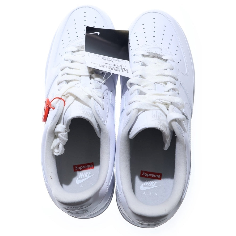 NIKE(ナイキ) ×SUPREME AIR FORCE 1 LOW シュプリーム エアフォース 1 ローカットスニーカー ホワイト US10/28cm CU9225-100