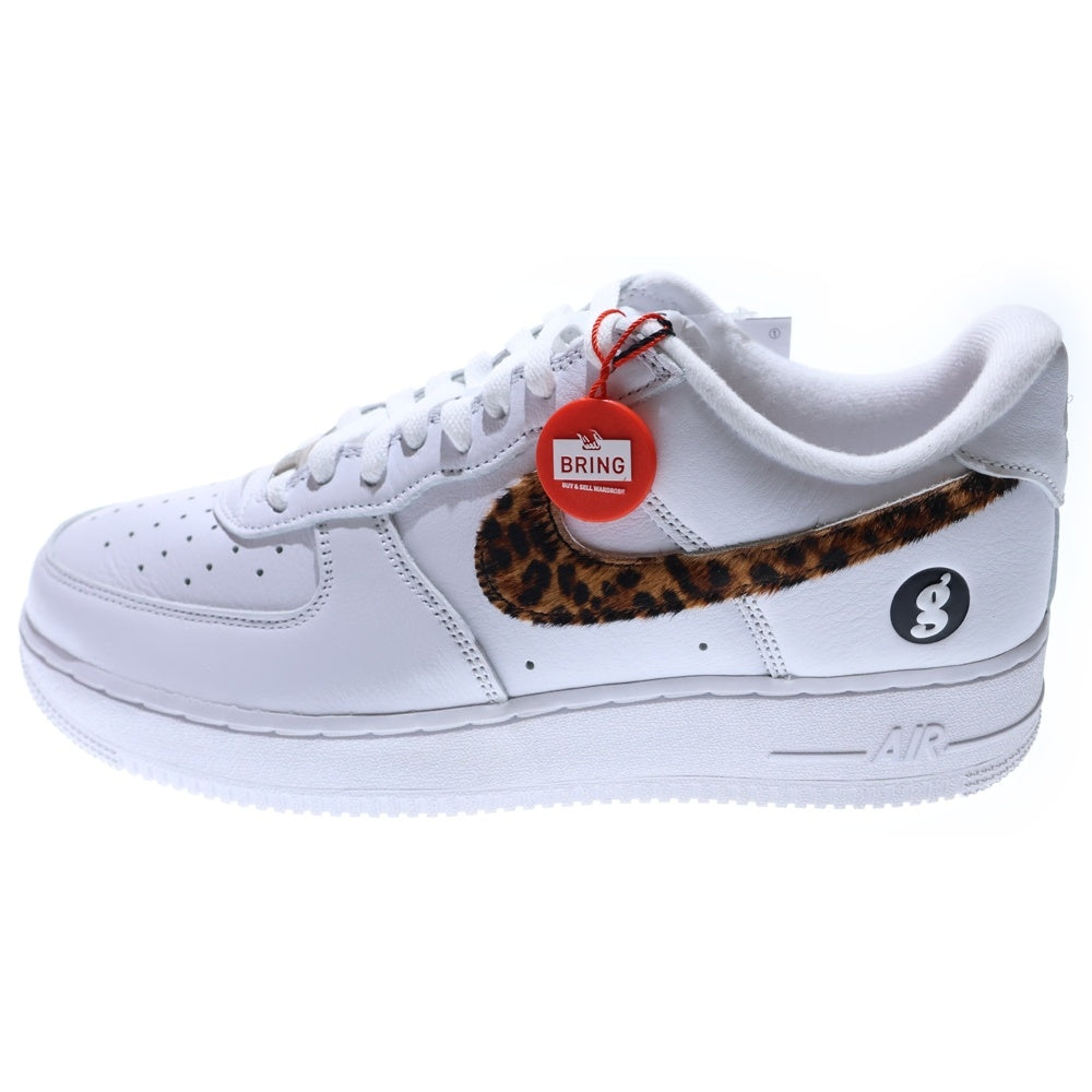 NIKE(ナイキ) ×GOODENOUGH AIR FORCE 1 LOW グッドイナフ エアフォース1 ローカットスニーカー ホワイト/レオパード US10/28cm IM3483-100