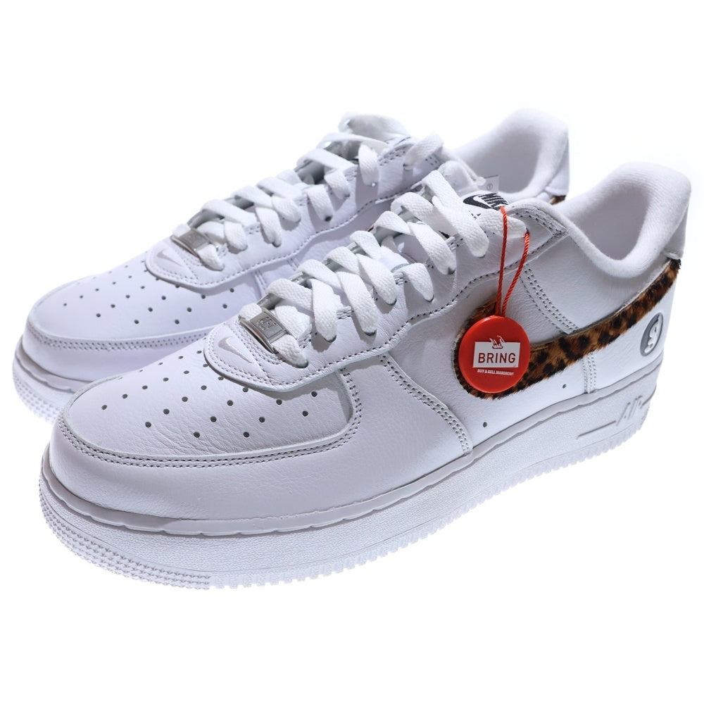 NIKE(ナイキ) ×GOODENOUGH AIR FORCE 1 LOW グッドイナフ エアフォース1 ローカットスニーカー ホワイト/レオパード US10/28cm IM3483-100