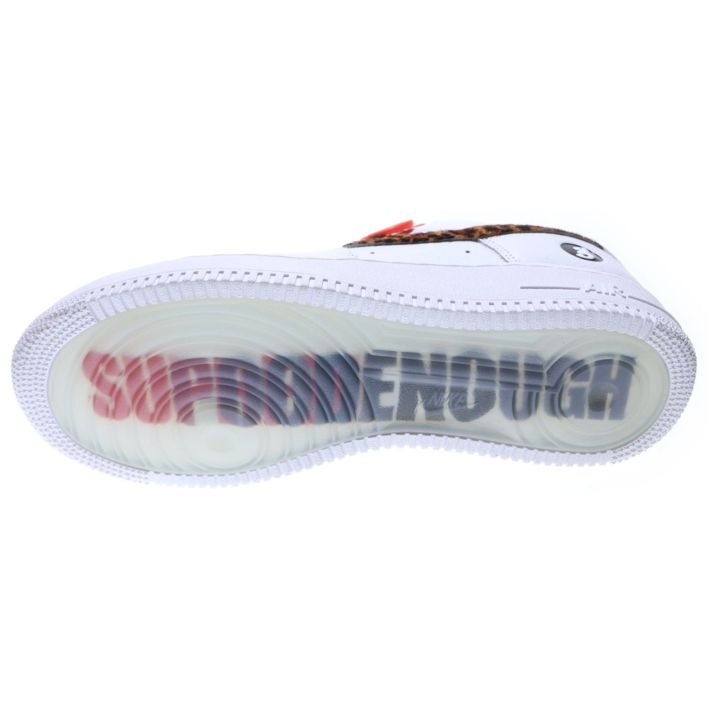 NIKE(ナイキ) ×GOODENOUGH AIR FORCE 1 LOW グッドイナフ エアフォース1 ローカットスニーカー ホワイト/レオパード US10/28cm IM3483-100