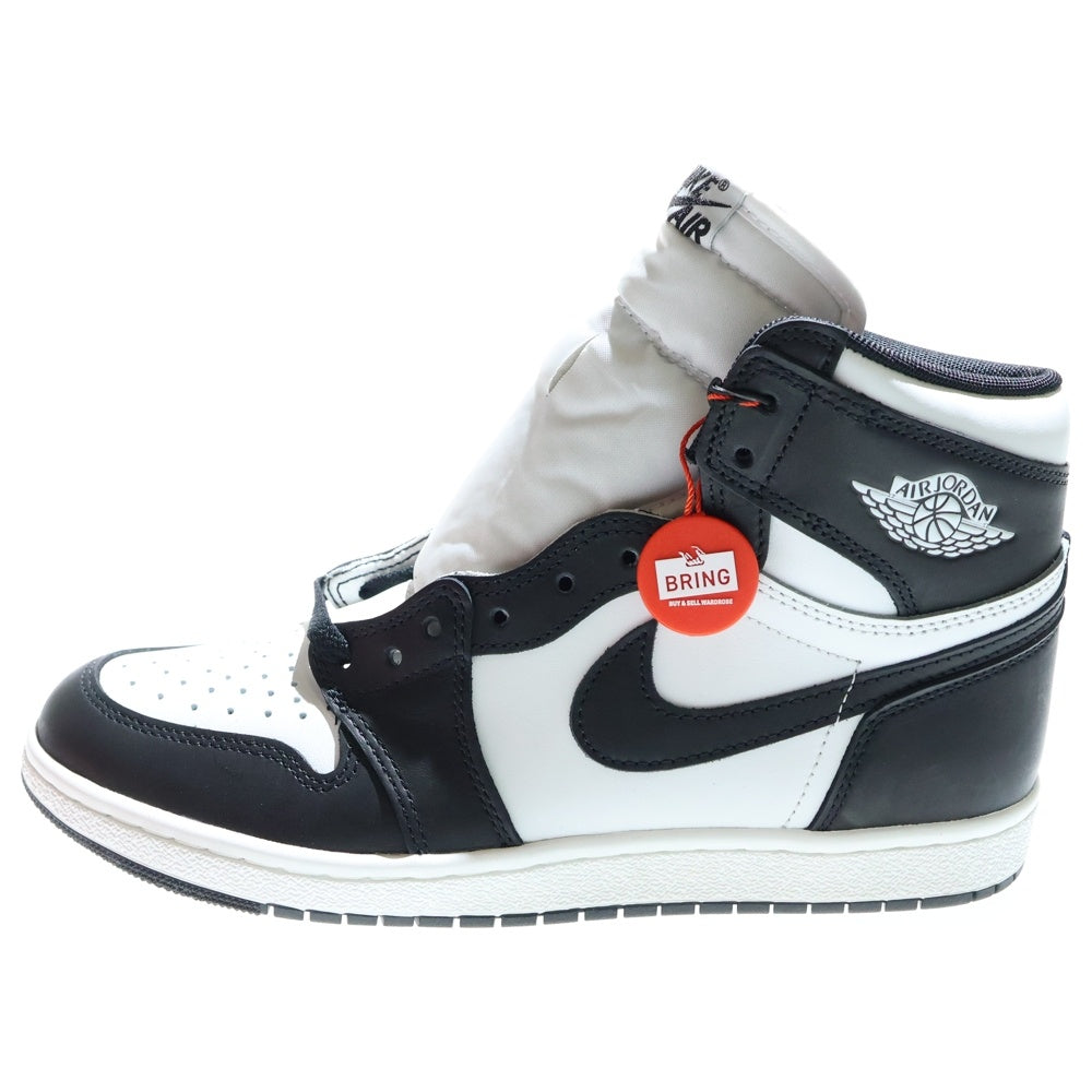 NIKE(ナイキ) AIR JORDAN 1 HIGH 85 エアジョーダン1 ハイカットスニーカー ブラック/ホワイト US9.5/27.5cm BQ4422-001