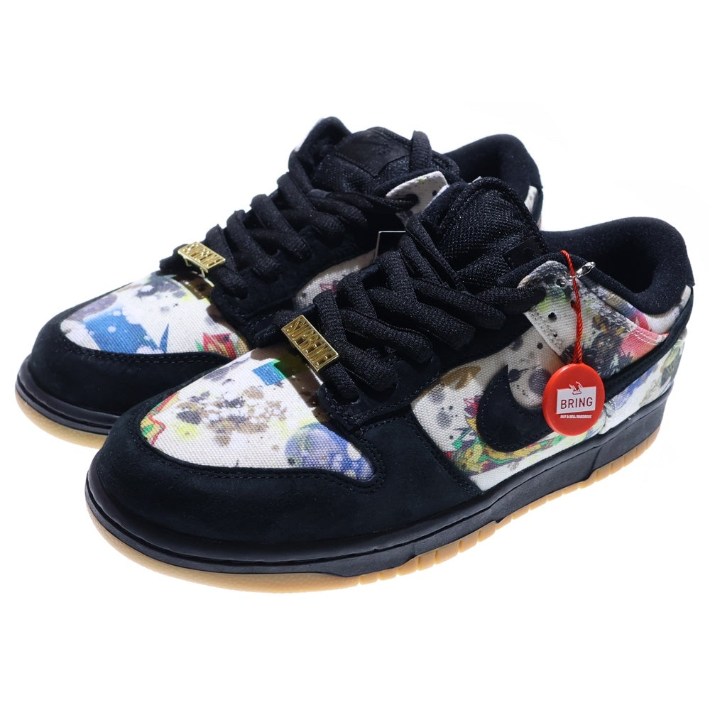 NIKE(ナイキ) 23AW ×SUPREME DUNK LOW QS RAMMELLZEE シュプリーム ダンク ラメルジー ローカットスニーカー ブラック/マルチ US9.5/27.5cm FD8778-001
