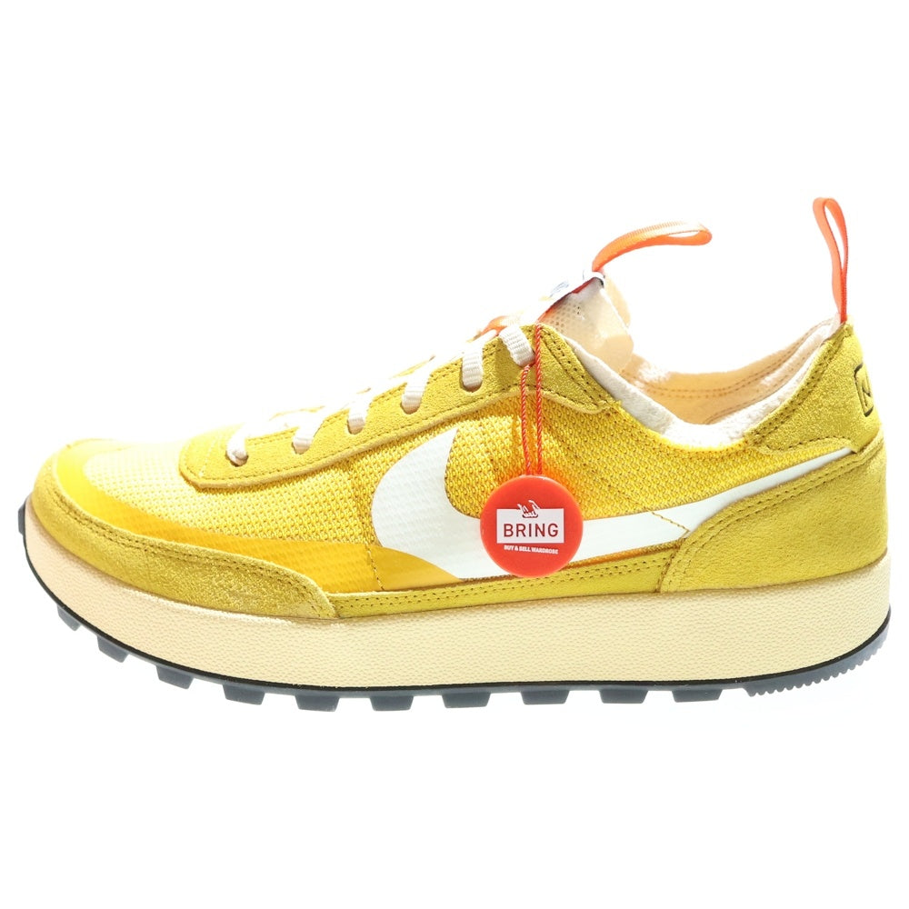 NIKE(ナイキ) ×TOM SACHS WMNS GENERAL PURPOSE SHOE DARK SULFUR トムサックス ウィメンズ ジェネラルパーパスシュー ローカットスニーカー US11.5/28.5cm DA6672-700