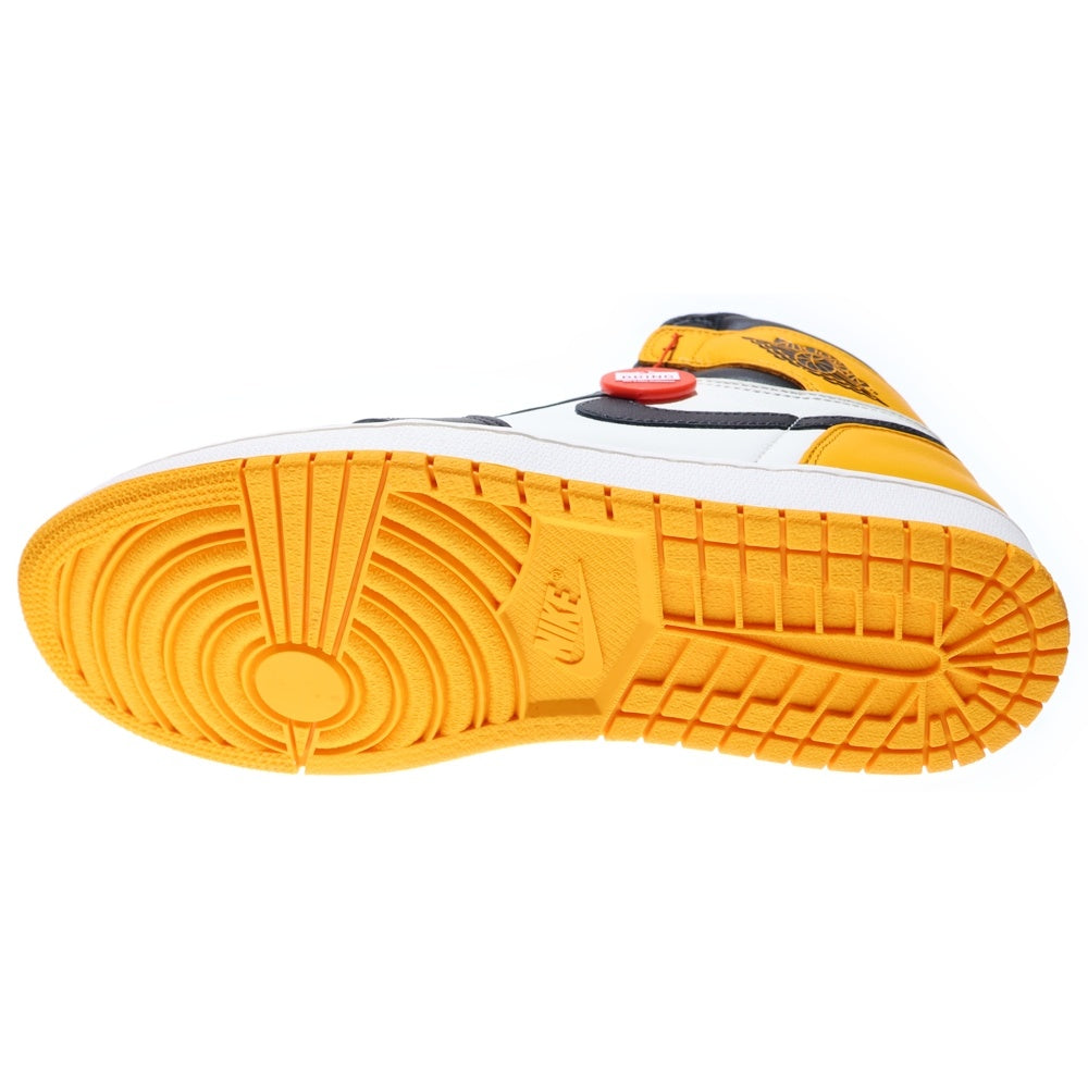 NIKE(ナイキ) AIR JORDAN 1 RETRO HIGH OG TAXI エアジョーダン 1 レトロ タクシー ハイカットスニーカー イエロー/ブラック US10/28cm 555088-711