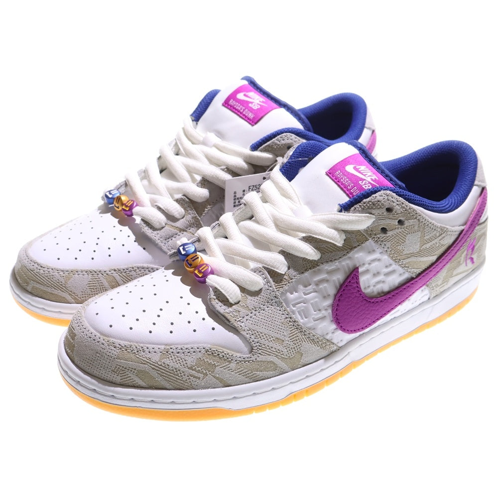 NIKE SB(ナイキエスビー) ×RAYSSA LEAL DUNK LOW PRM RL PURE PLATINUM ライッサ レアウ ダンク ローカットスニーカー マルチ US10.5/28.5cm FZ5251-001