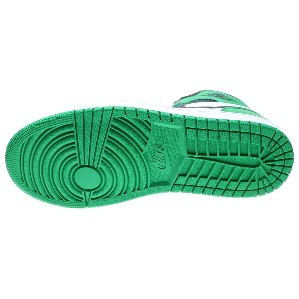 NIKE(ナイキ) AIR JORDAN 1 RETRO HIGH OG LUCKY GREEN エアジョーダン レトロ ラッキーグリーン ハイカットスニーカー グリーン/ブラック US10/28cm DZ5485-031