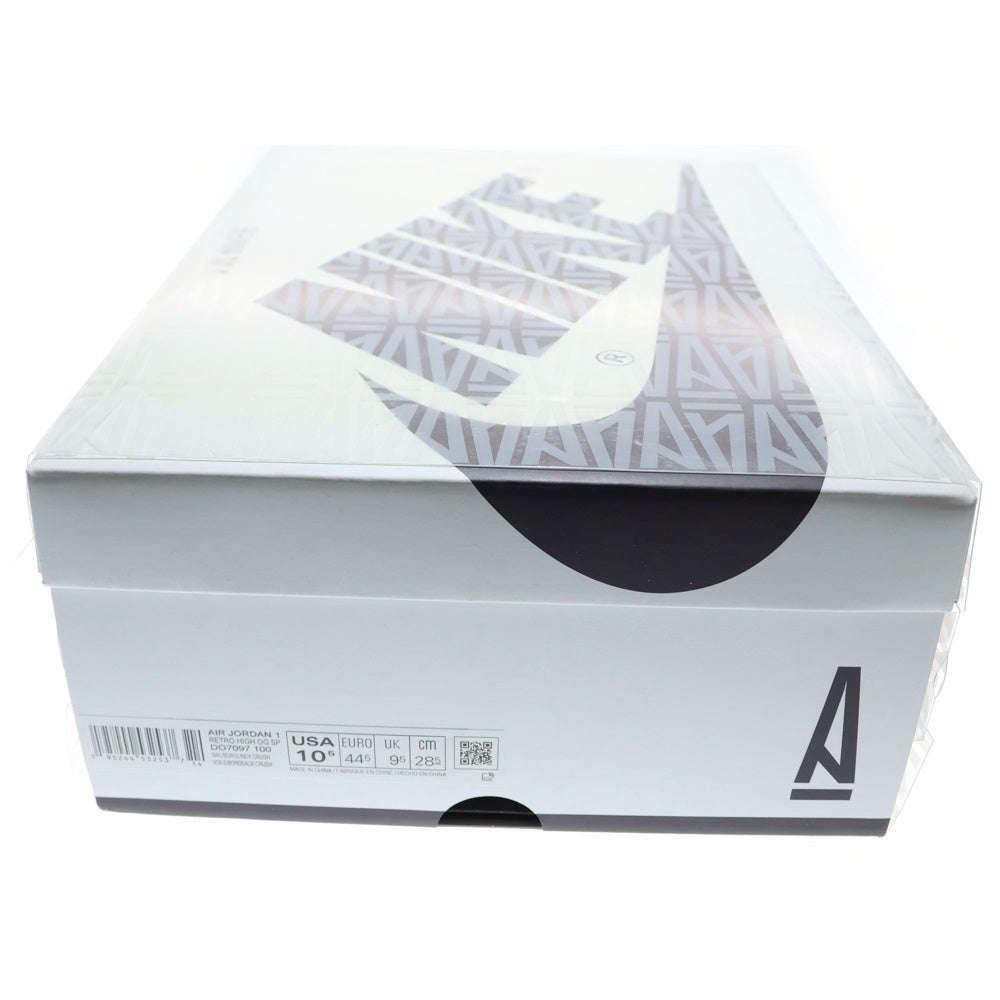 NIKE(ナイキ) ×A MA MANIERE AIR JORDAN 1 RETRO HIGH OG SP アマ マニエール エアジョーダン1 ハイカットスニーカー ホワイト/ブラウン US10.5/28.5cm DO7097-100