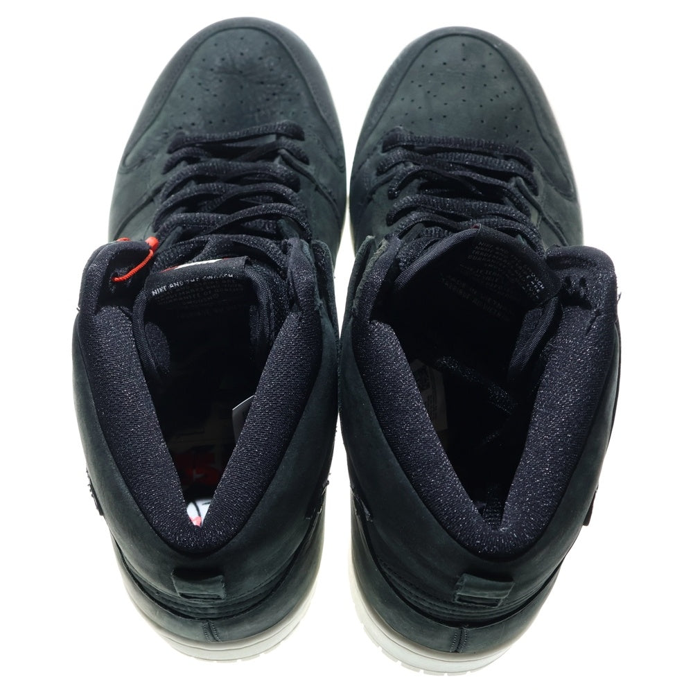 NIKE SB(ナイキエスビー) ×OSKI SHARK DUNK HIGH PLO×オスキ シャークダンクハイプロ ハイカットスニーカー ブラック US10.5/28.5cm CI2692-001