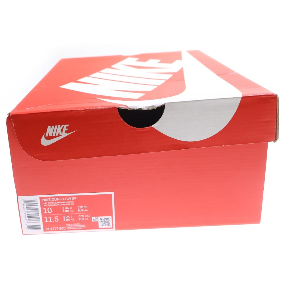 NIKE(ナイキ) DUNK LOW SP CHAMP COLORS ダンク チャンプカラー ローカットスニーカーオレンジ/ネイビー US10/28cm CU1727-800