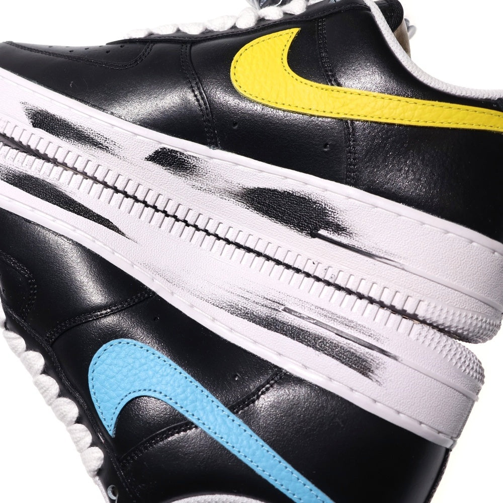 NIKE(ナイキ) ×PEACEMINUSONE AIR FORCE 1 LOW Para-Noise 3.0 ピースマイナスワン エアフォース 1 ローカットスニーカー ブラック US9.5/27.5cm AQ3692-004