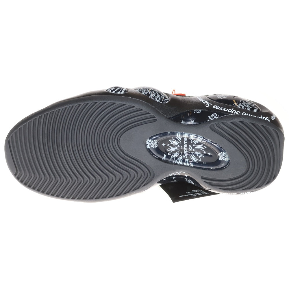 NIKE(ナイキ) ×SUPREME AIR ZOOM FLIGHT 95 シュプリーム エアズーム フライト ローカットスニーカー ペイズリー ブラック US9.5/27.5cm DJ8604-001