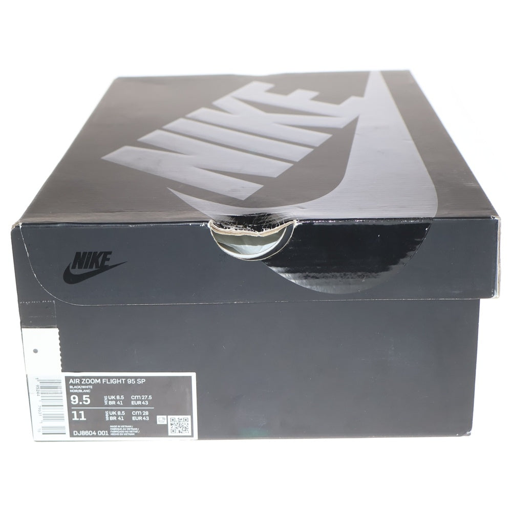 NIKE(ナイキ) ×SUPREME AIR ZOOM FLIGHT 95 シュプリーム エアズーム フライト ローカットスニーカー ペイズリー ブラック US9.5/27.5cm DJ8604-001