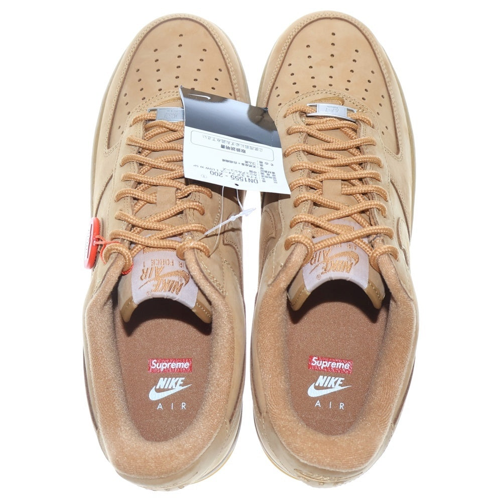 NIKE(ナイキ) ×SUPREME AIR FORCE 1 LOW シュプリーム エアフォース1 ローカットスニーカー ブラウン US10/28cm DN1555-200