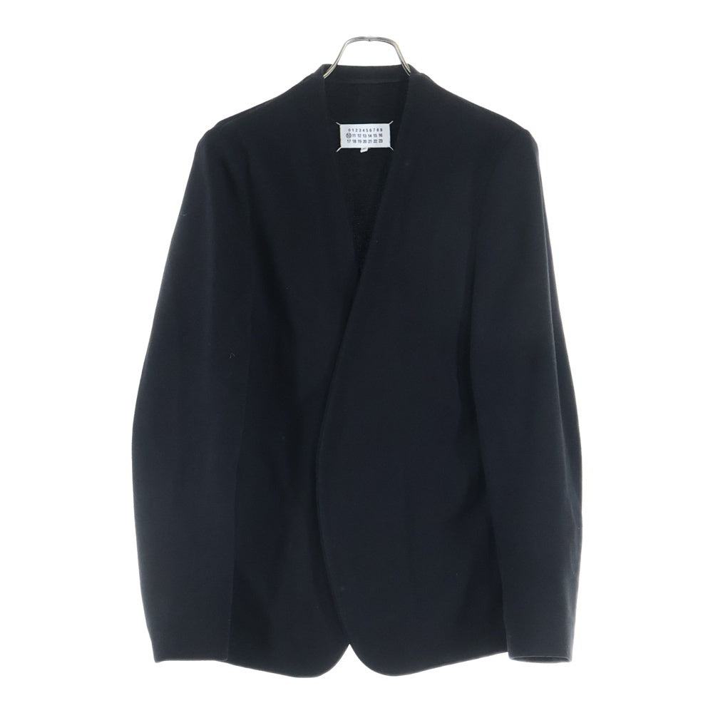 Maison Margiela 10(メゾン マルジェラ) 17AW 四つタグ ノーカラー ジャケット ブラック S30BN0395 S23096