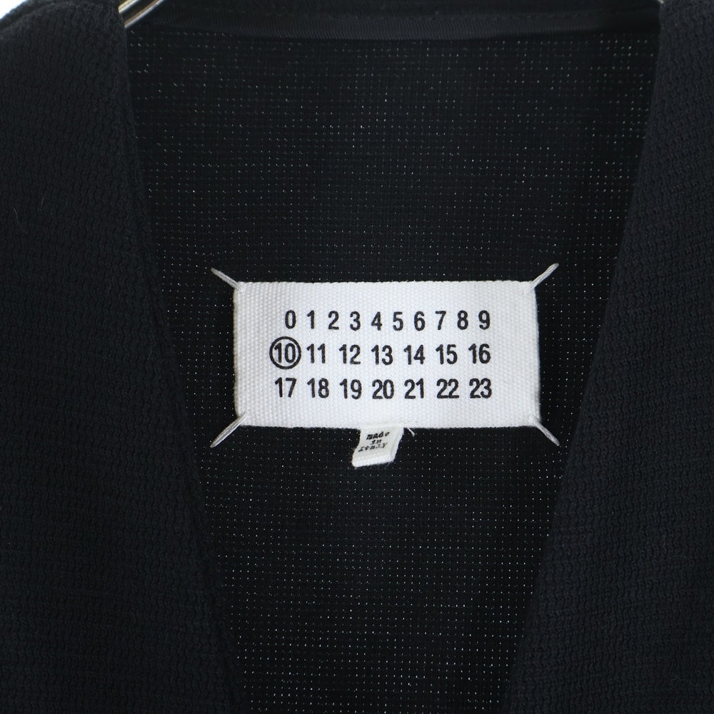 Maison Margiela 10(メゾン マルジェラ) 17AW 四つタグ ノーカラー ジャケット ブラック S30BN0395 S23096