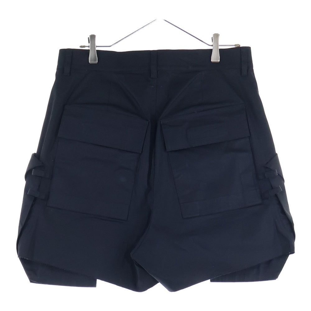 Rick Owens(リックオウエンス) 24SS STEFAN CARGO SHORTS ステファン カーゴ ショーツ ハーフパンツ ブラック RR01D3322-TE