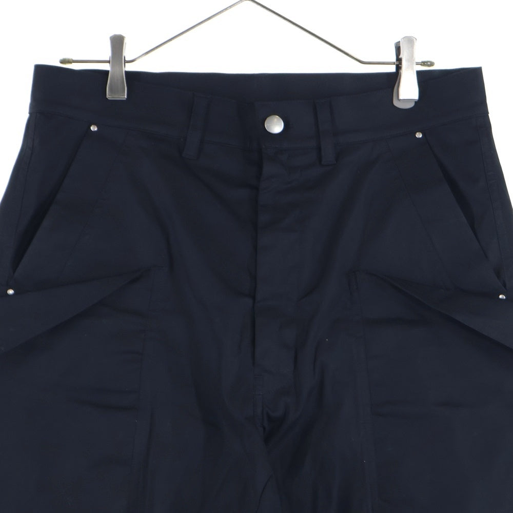 Rick Owens(リックオウエンス) 24SS STEFAN CARGO SHORTS ステファン カーゴ ショーツ ハーフパンツ ブラック RR01D3322-TE
