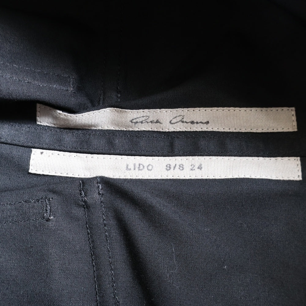 Rick Owens(リックオウエンス) 24SS STEFAN CARGO SHORTS ステファン カーゴ ショーツ ハーフパンツ ブラック RR01D3322-TE