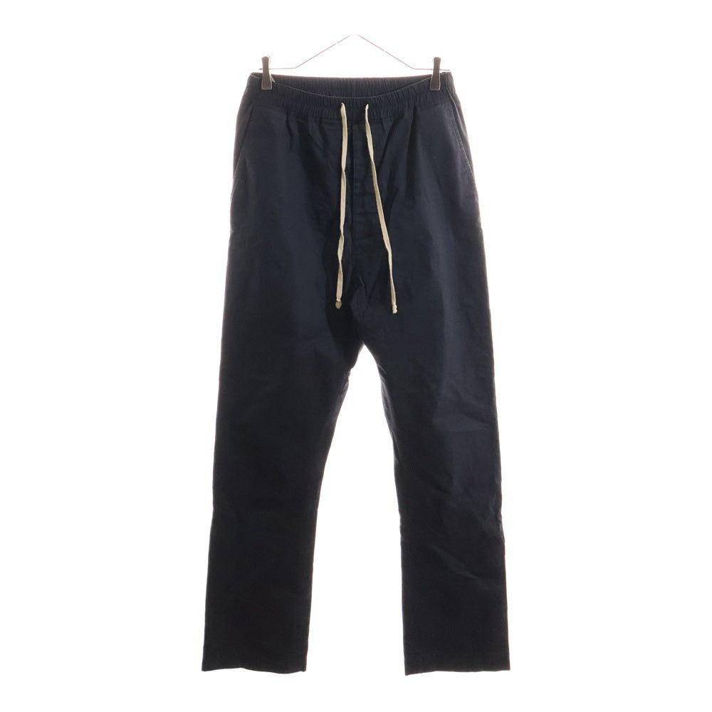 Rick Owens(リックオウエンス) 13AW SAROUEL PANTS ドローストリング ウール ロングパンツ ブラック RU13F03006