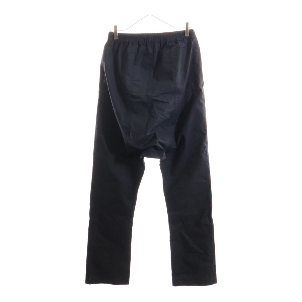 Rick Owens(リックオウエンス) 13AW SAROUEL PANTS ドローストリング ウール ロングパンツ ブラック RU13F03006