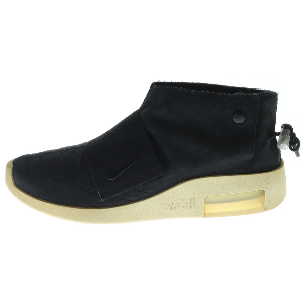 NIKE(ナイキ) ×FEAR OF GOD AIR MOCCASIN フィアオブゴッド エア モカシン ミッドカットスニーカー ブラック US8.5/26.5cm AT8086-002