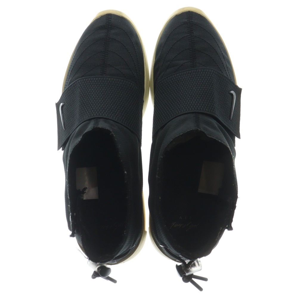 NIKE(ナイキ) ×FEAR OF GOD AIR MOCCASIN フィアオブゴッド エア モカシン ミッドカットスニーカー ブラック US8.5/26.5cm AT8086-002