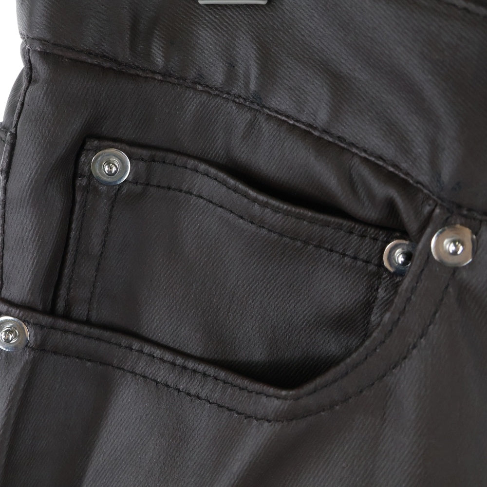 MLVINCE(メルヴィンス) TYPE-2 SLIM CARGO PANTS タイプツー スリム マルチポケット レザー カーゴパンツ ブラウン