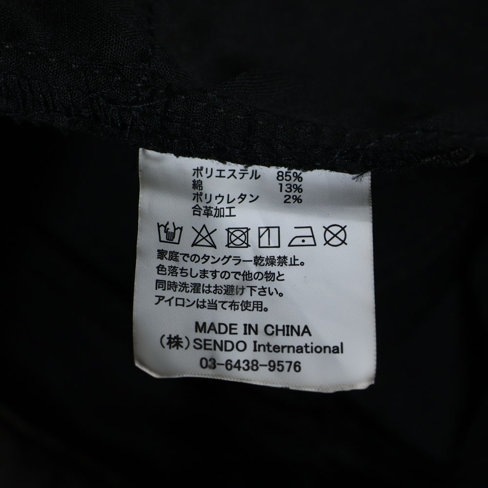 MLVINCE(メルヴィンス) TYPE-2 SLIM CARGO PANTS タイプツー スリム マルチポケット レザー カーゴパンツ ブラウン