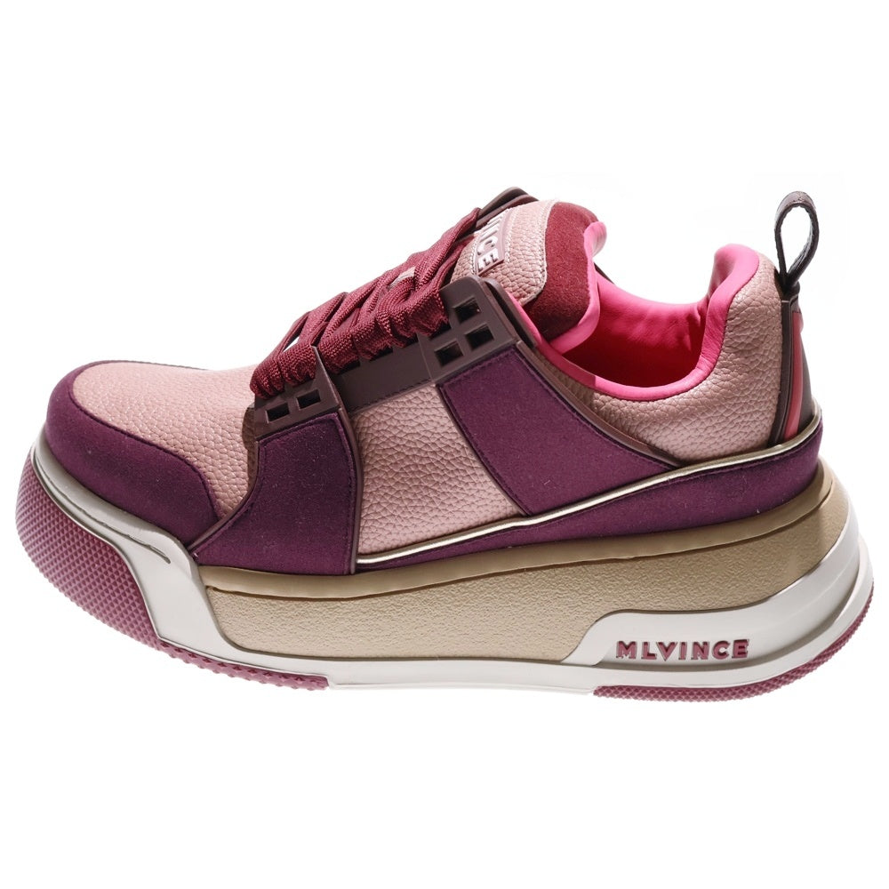 MLVINCE(メルヴィンス) 25SS RAPTOR LOW ROSE PHANTOM ラプター ローズ ファントム ローカットスニーカー ピンク/ベージュ US8/26cm MV25SS08