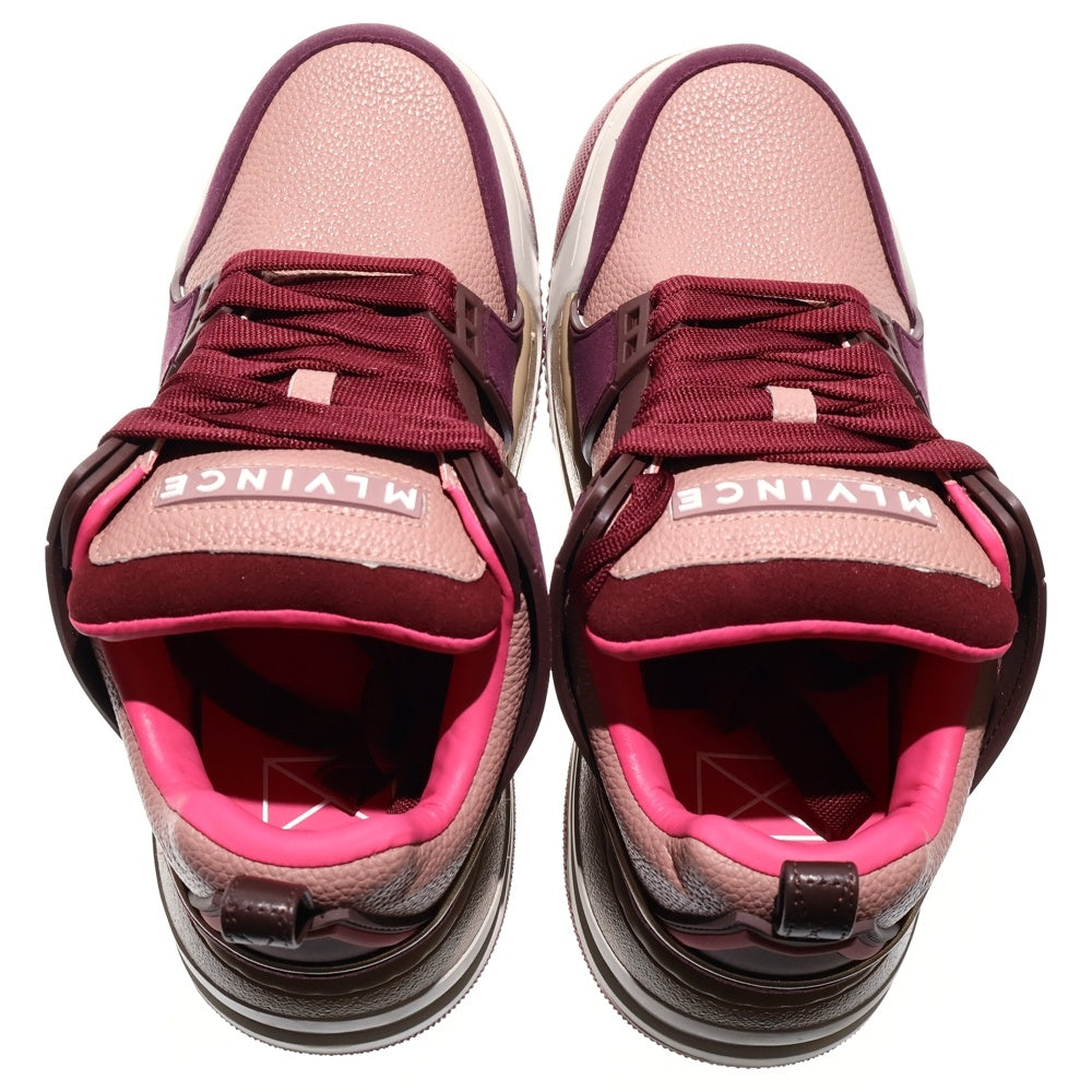MLVINCE(メルヴィンス) 25SS RAPTOR LOW ROSE PHANTOM ラプター ローズ ファントム ローカットスニーカー ピンク/ベージュ US8/26cm MV25SS08