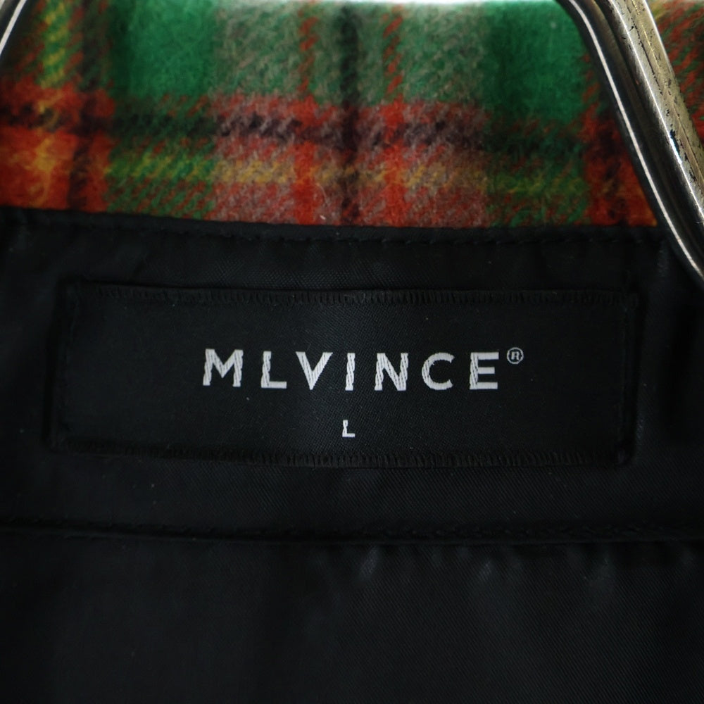 MLVINCE(メルヴィンス) WOOL CHECK JACKET ダブルフラップポケット ウール チェックジャケット マルチ