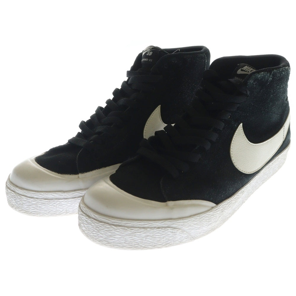 NIKE SB(ナイキエスビー) BLAZER ZOOM MID XT ブレザー ズーム ミッドカットスニーカー ブラック US12/30cm 876872-019