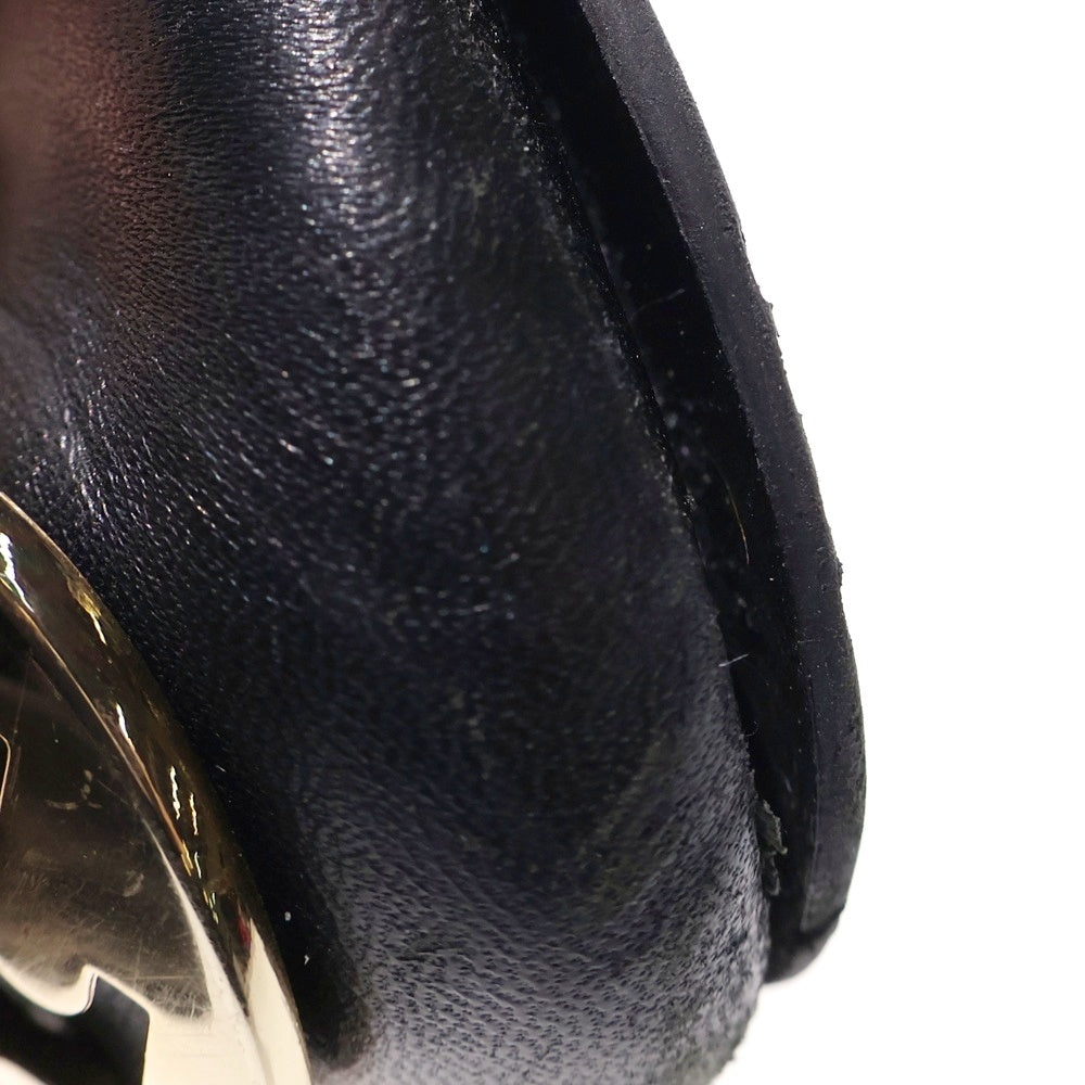 TORY BURCH(トリー バーチ) ロゴデザインプレート ラバーソール フラットシューズ レディース ブラック